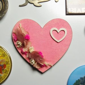 Magnet Cœur Champêtre