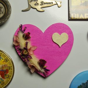 Magnet Cœur de Rose
