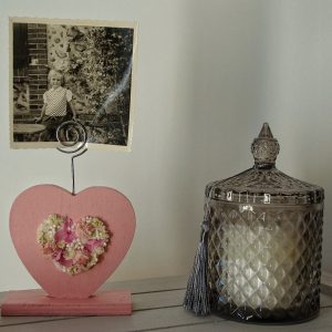 Porte photo coeur